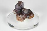 Purple Edge Fluorite Crystal Cluster - China #182791-1